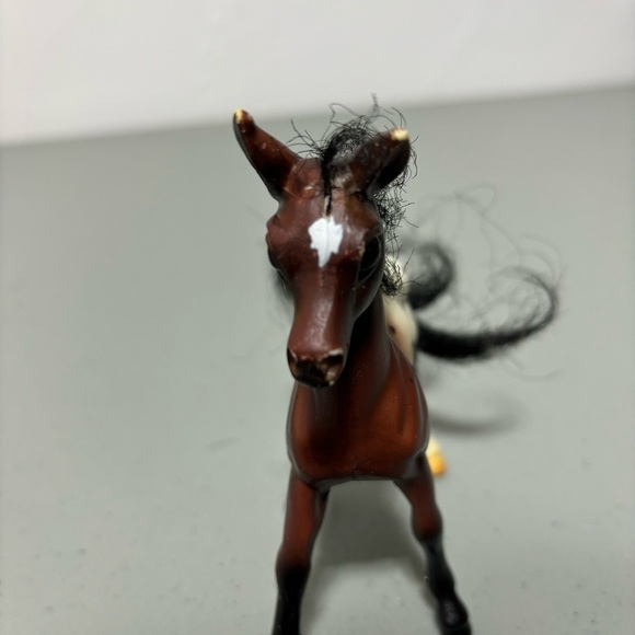 Breyer Pony Foal Horse with hair Collectible Toy VTG - Picture 8 of 10